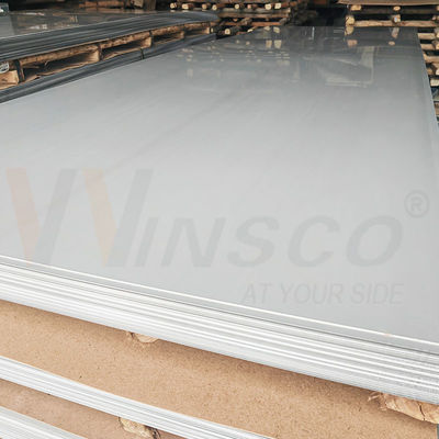 1220mmx2440mmx2.5mm Brillante como nuevo Winscometal acero inoxidable laminado en frío 4ftx8ft 2b hoja terminada