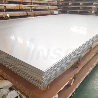WinscoMetal Venta caliente 1219mmx2438mm 2,0mm espesor laminado en frío SUS 201 hoja de acero inoxidable 2b