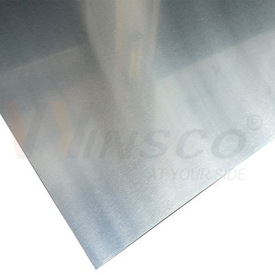 espesor uniforme 0,4 mm-3,0 mm borde de molino 201 grado placa de acero inoxidable 1250 mmx2500 mm No.4 4N N4 hoja de acabado
