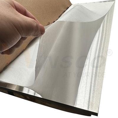 SUS 201 Buena resistencia al desgaste 5Ftx10Ft Acero inoxidable No.4 Hoja de superficie cepillada 1500mmx3000mm