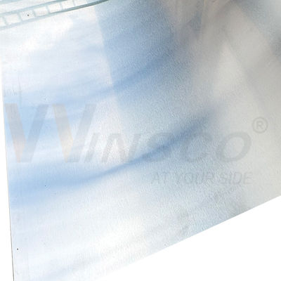 SUS 201 Buena resistencia al desgaste 5Ftx10Ft Acero inoxidable No.4 Hoja de superficie cepillada 1500mmx3000mm