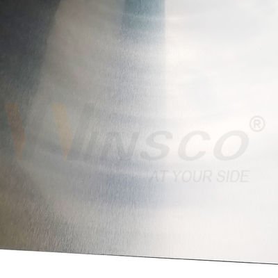 SS 316 de textura gruesa Placa de metal inoxidable de 1500 mmx3000 mm Hoja de acero inoxidable No.4 #4 Cepillado Terminado