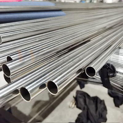 15.9mm Tubo de metal inoxidable TP 201 304 316 Superficie de espejo satinado 0,4 mm-1,5 mm de espesor de pared 5/8' tubo redondo de acero inoxidable
