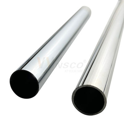 0.4mm-2.0mm espesor 3/4' de tubo redondo de acero inoxidable 201 304 316 grado 19.1mm espello satinado acabado tubo de acero inoxidable