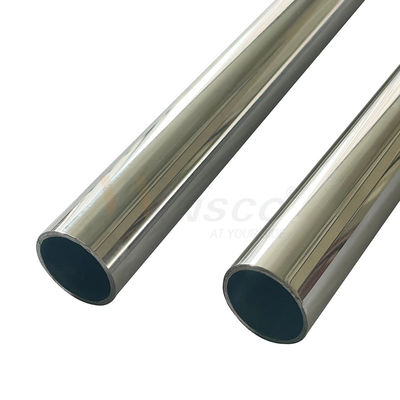 Superficie de satén espejo 25,4 mm tubo de metal inoxidable 201 304 316 grado 0,4 mm-3,0 mm espesor 1 pulgada tubo redondo de acero inoxidable