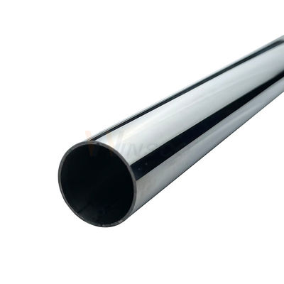 SUS 201 304 316 Finalización de satén espejo 1 1/2' tubo redondo de acero inoxidable 0,4 mm-3,0 mm de espesor de pared tubo de barandilla inoxidable 38,1 mm