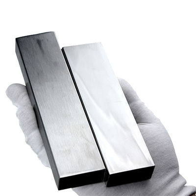 25mmx13mm Tamaño SS 201 304 316 tubo rectangular de acero inoxidable de 2' x 1/2' 0,4 mm-2,0 mm de espesor tubo plano de acero inoxidable