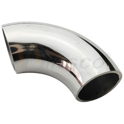55 mm longitud de arco 19.1 mm OD Rejilla de acero inoxidable Codo 201 304 316 Grado Accesorios de correa de mano inoxidable