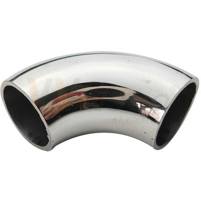 55 mm longitud de arco 19.1 mm OD Rejilla de acero inoxidable Codo 201 304 316 Grado Accesorios de correa de mano inoxidable