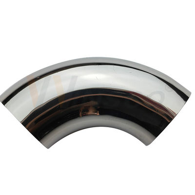 AISI 201 304 316 Conector de tubos de acero inoxidable de satén espejo 1 1/2' 38.1mm OD Rejilla de acero inoxidable Codo 98mm 120mm Arco