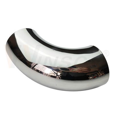 Fácil de instalar SS 201 304 316 Espejo Satin Accesorios de escalera Inox 63.5mm 2 1/2 pulgadas OD Acero inoxidable