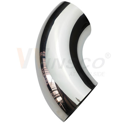 AISI 201 304 316 Satén espejo 76.2mm 3 pulgadas OD de acero inoxidable