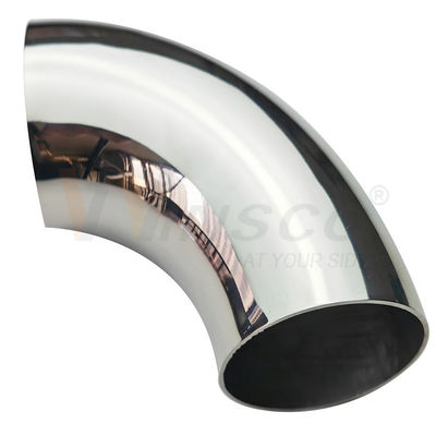 AISI 201 304 316 Satén espejo 76.2mm 3 pulgadas OD de acero inoxidable