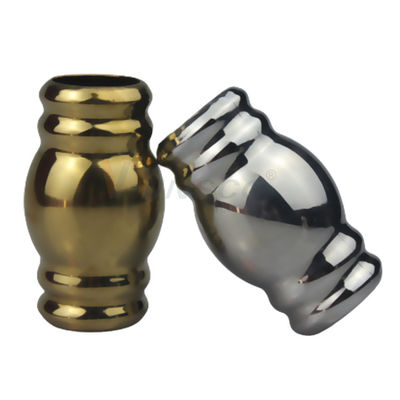 Espejo Plata Oro Accesorios de barandilla Inox SS 201 304 Conector conjunto de bambú de acero inoxidable para tubería de correa de 19 mm
