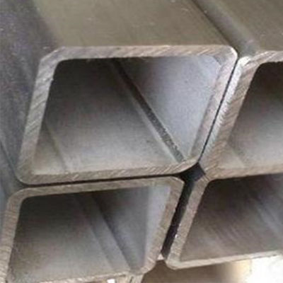 Tubo de acero inoxidable de 50 mm x 150 mm de gran tamaño de pared gruesa de tubo de metal inoxidable ASTM A554 201 304 316 tubo rectangular de acero inoxidable