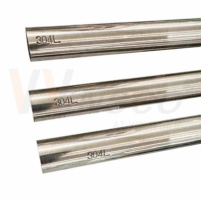 Resistencia a la corrosión Winsco Metal Inox Saldado Tubo 304L Calidad de acero inoxidable Tubo redondo cuadrado rectangular