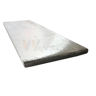 Superficie personalizable 6 metros Varilla rectangular Platina Inox SS 201 304 316 Barra plana de acero inoxidable pulido
