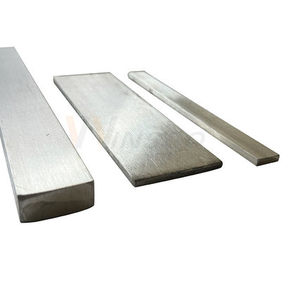 Superficie personalizable 6 metros Varilla rectangular Platina Inox SS 201 304 316 Barra plana de acero inoxidable pulido