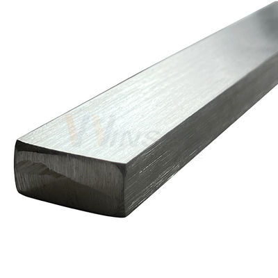 Superficie personalizable 6 metros Varilla rectangular Platina Inox SS 201 304 316 Barra plana de acero inoxidable pulido