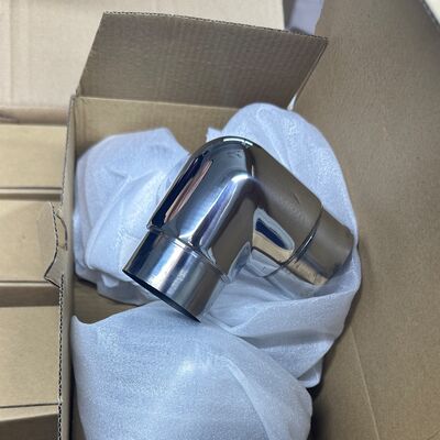 SS201 SS304 SS316 Short 90° Stainless Steel Handrail Elbow for 38.1mm & 50.8mm Round Tubes