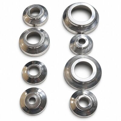 Cubiertas de base redondas de acero inoxidable 304 para Perú | Canoplas Redondas BA, 1/2–2 pulgadas