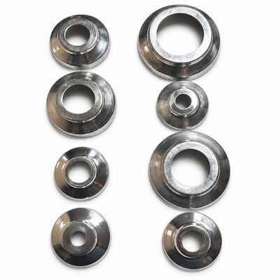 Cubiertas de base redondas de acero inoxidable 304 para Perú | Canoplas Redondas BA, 1/2–2 pulgadas