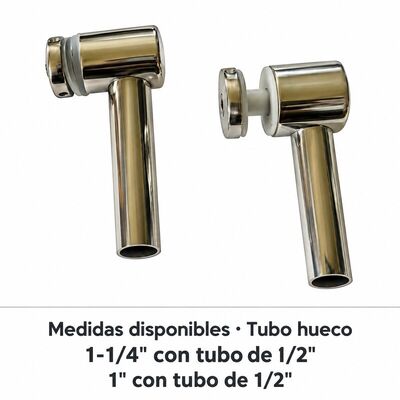 Soporte de acero inoxidable para vidrio para sistemas de barandillas | Soporte para Vidrio