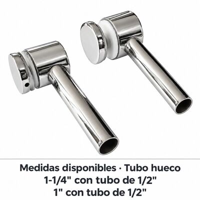 Soporte de acero inoxidable para vidrio para sistemas de barandillas | Soporte para Vidrio