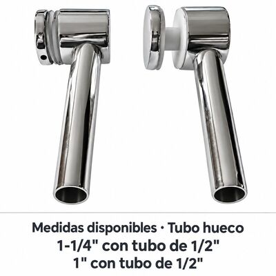 Soporte de acero inoxidable para vidrio para sistemas de barandillas | Soporte para Vidrio
