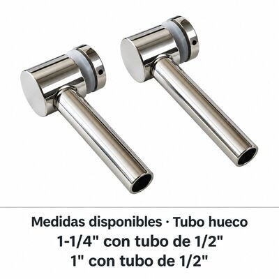 Soporte de acero inoxidable para vidrio para sistemas de barandillas | Soporte para Vidrio