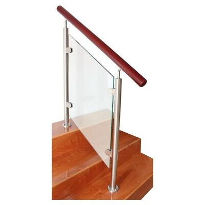 Clampas de vidrio de acero inoxidable para barandillas y balaustradas