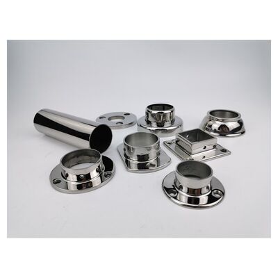 Clampas de vidrio de acero inoxidable para barandillas y balaustradas