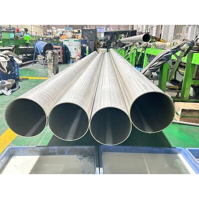 Tubo redondo de acero inoxidable de pared gruesa de 127 mm de diámetro grande SUS201/304/316. Resistente a la corrosión y de alta resistencia para equipos médicos, aeroespaciales y proyectos en ambientes hostiles.