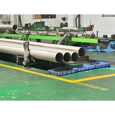 Tubo redondo de acero inoxidable de pared gruesa de 127 mm de diámetro grande SUS201/304/316. Resistente a la corrosión y de alta resistencia para equipos médicos, aeroespaciales y proyectos en ambientes hostiles.