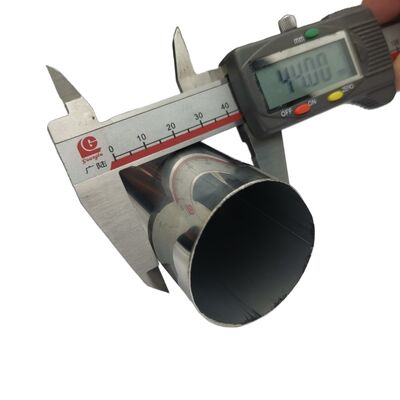 1 3/4 " 44,5 mm tubo redondo de acero inoxidable 0,4-3,0 mm espesor de la pared 600 Grito satinado acabado 304 tubo de acero inoxidable, 201/316L opcional