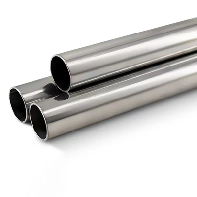 7/8' Satin Mirror Finish Tubo redondo de Inox 0.4mm-2.5mm AISI 201 304 316 Tubo de metal de acero inoxidable 22.22mm