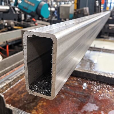 Tubo rectangular de acero inoxidable soldado de gran tamaño 150x300 mm SS201 SS304 SS316 para construcción y fabricación