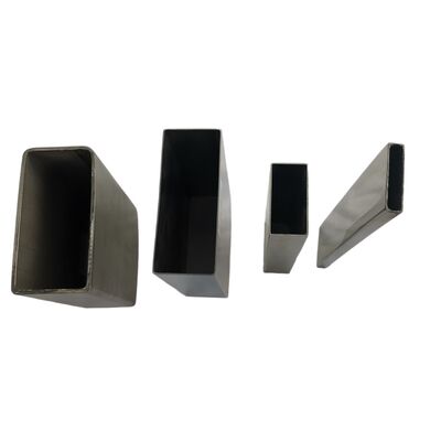 Pequeño tubo rectangular de acero inoxidable 4x5-5x25mm de pared delgada SS201 304 316