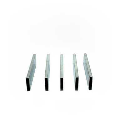 TP 201 304 316 tubo plano de acero inoxidable 0,4 mm-2,0 mm espesor tubo rectangular de acero inoxidable 30 mmx10 mm