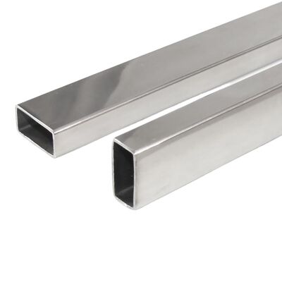 Pequeño tubo rectangular de acero inoxidable 4x5-5x25mm de pared delgada SS201 304 316