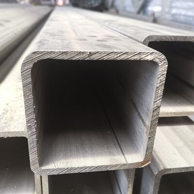 SUS 201 AISI 304 TP 316 Grado de gran tamaño Inxo tubo de pared gruesa 120mmx120mm de acero inoxidable tubo cuadrado