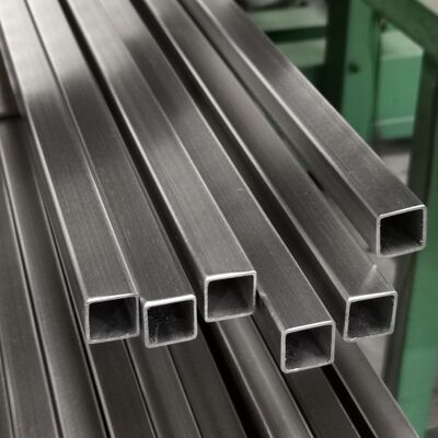 0.6mm-3.5mm espesor espejo superficie satinada 201 304 316 grado 30mmx30mm tubo de acero inoxidable inox cuadrado