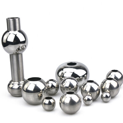 201 304 316 Stainless Steel Drilled Hollow Ball with Custom Surface Finishes and Wide Range of Sizes for Railing & Handrail Fittings & security window grille