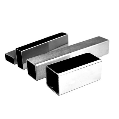 201 304 316 Tubos y Tuberías Soldados de Acero Inoxidable Redondos Cuadrados Rectangulares Decorativos ASTM A554