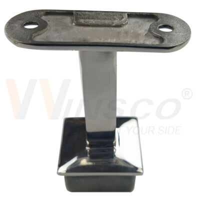 Square Tube Stainless Steel Handrail Bracket Railing Support Saddle| Winsco Metal VA113
