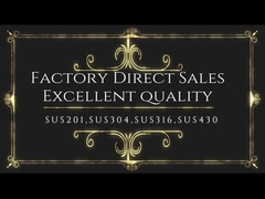 Los VAGOS acabaron las bobinas de Inox laminaron la bobina de acero 201 304 316Stainless