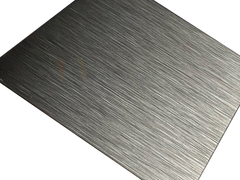 Placa inoxidable negra de la hoja de acero No.4