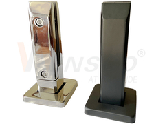 Cubo de cristal de piscina de acero inoxidable