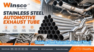 Tubo de escape automotriz de acero inoxidable | Fabricante de tubos de escape 409L 304